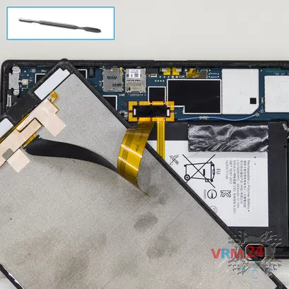 How to disassemble Sony Xperia Z3 Tablet Compact, Step 3/1