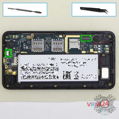 How to disassemble Micromax Bolt Supreme 2 Q301, Step 6/1