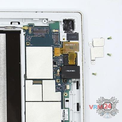 Repair of the mobile device Sony Xperia Tablet Z (Sony Xperia Tablet Z 10.1" LTE SO-03E for Japan Sony Xperia Tablet Z LTE SGP321 for Europe Sony Xperia Tablet Z LTE SGP351 for USA) with each step description and the required set of tools