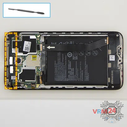 How to disassemble Huawei Honor 6A, Step 9/1