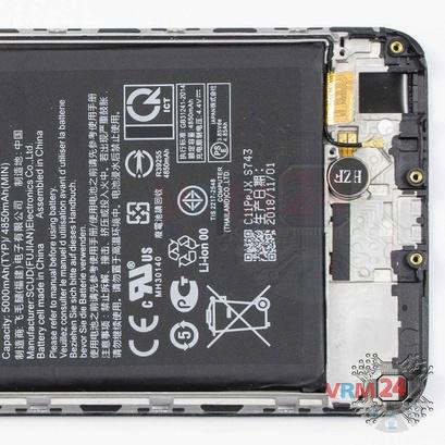 How to disassemble Asus ZenFone Max Pro (M2) ZB631KL, Step 19/3