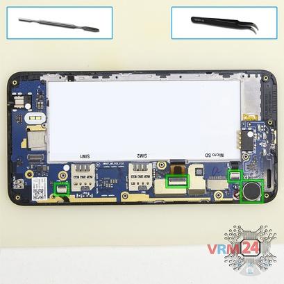 How to disassemble Huawei Y5II, Step 7/1
