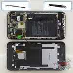 How to disassemble Huawei Honor 6A, Step 6/1