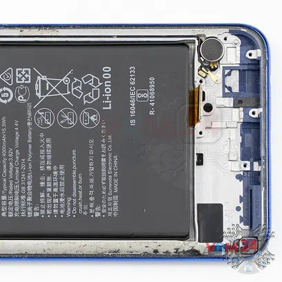 How to disassemble Huawei P Smart Z, Step 18/3