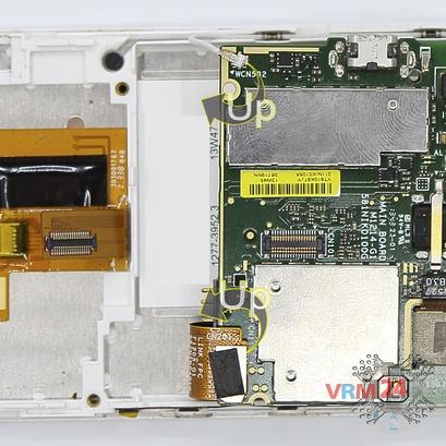 How to disassemble Sony Xperia M, Step 7/3
