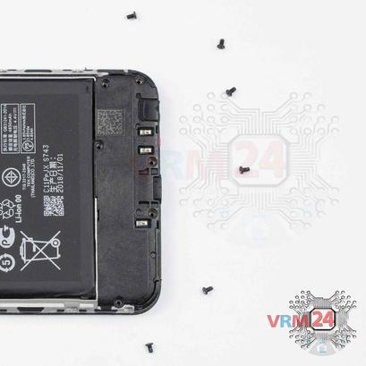How to disassemble Asus ZenFone Max Pro (M2) ZB631KL, Step 10/2