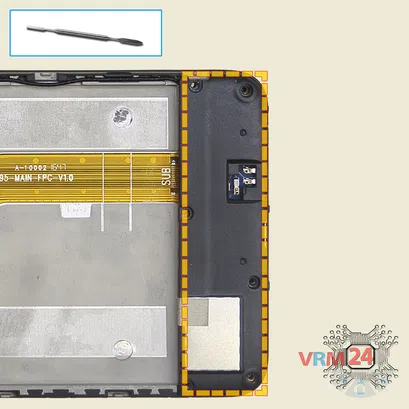 How to disassemble Meizu M5 M611H, Step 7/1