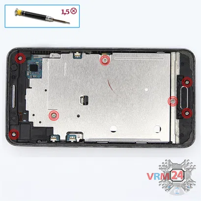 How to disassemble Samsung Galaxy Core 2 SM-G355H, Step 5/1