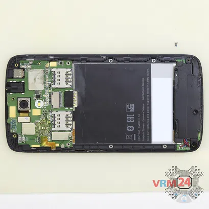 How to disassemble HTC Desire 326G, Step 5/2
