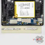 Cómo desmontar Huawei MediaPad T5, Paso 8/2
