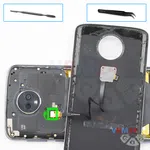 Como desmontar Motorola Moto E5 Plus XT1924 por si mesmo, Passo 5/1