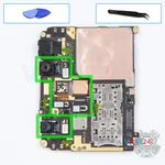 Como desmontar Asus ZenFone 5 Lite ZC600KL por si mesmo, Passo 14/1