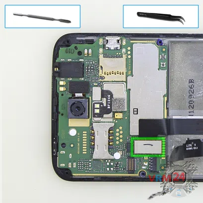 How to disassemble Huawei Ascend D1 Quad XL, Step 9/1