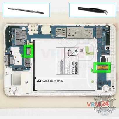 How to disassemble Samsung Galaxy Tab A 8.0'' SM-T355, Step 14/1