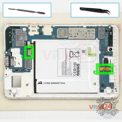 How to disassemble Samsung Galaxy Tab A 8.0'' SM-T355, Step 14/1