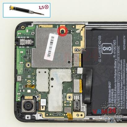 Como desmontar Xiaomi Redmi 6A por si mesmo, Passo 11/1