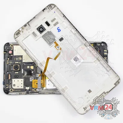 How to disassemble Asus ZenFone 3 Laser ZC551KL, Step 4/2