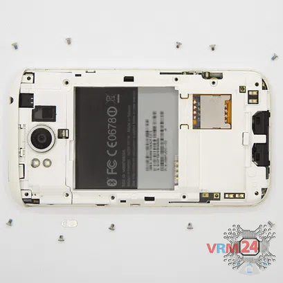 How to disassemble HTC Sensation XL, Step 3/2