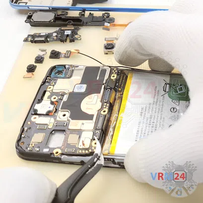 How to disassemble Oppo A53, Step 12/3