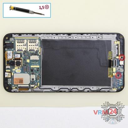 How to disassemble Asus ZenFone Max ZC550KL, Step 8/1