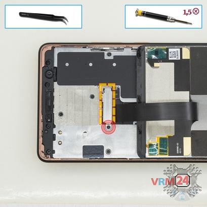 How to disassemble Nokia 7 Plus TA-1046, Step 3/1