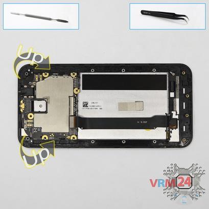 How to disassemble Asus ZenFone 2 ZE500Cl, Step 9/1