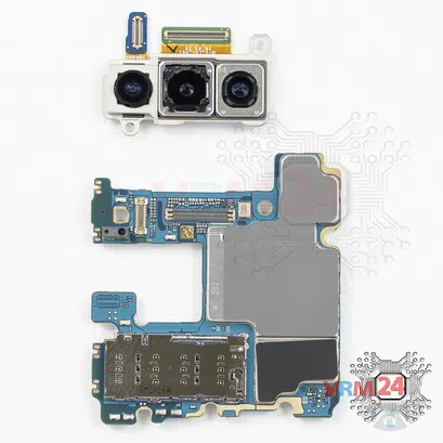 Cómo desmontar Samsung Galaxy Note 10 SM-N970, Paso 14/2