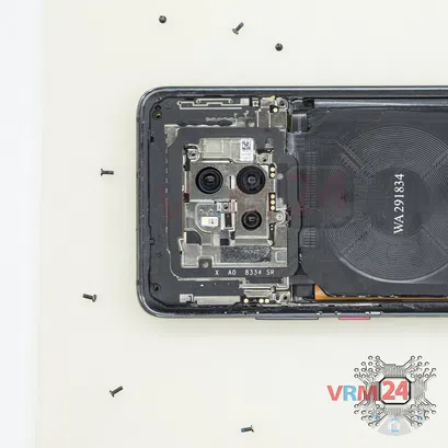 How to disassemble Huawei Mate 20 Pro, Step 3/2