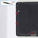 How to disassemble Prestigio MultiPad 2, Step 2/1