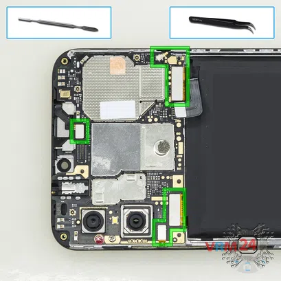 How to disassemble Xiaomi Mi A2 Lite, Step 11/1