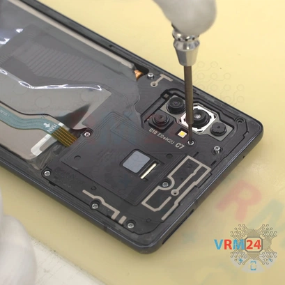 Cómo desmontar Samsung Galaxy A71 5G SM-A7160, Paso 4/3