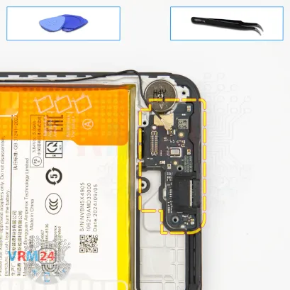 Как разобрать Xiaomi POCO C75, Шаг 12/1
