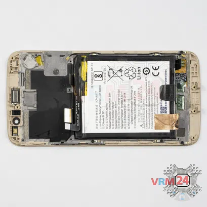 Como desmontar Motorola Moto M TX1663 por si mesmo, Passo 15/1