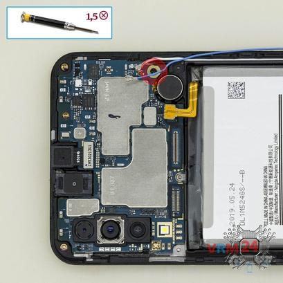 Cómo desmontar Samsung Galaxy A50 SM-A505, Paso 12/1