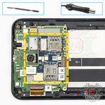 How to disassemble Asus ZenFone Go ZB552KL, Step 7/1