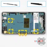 How to disassemble Sony Xperia Z1 Compact, Step 11/1