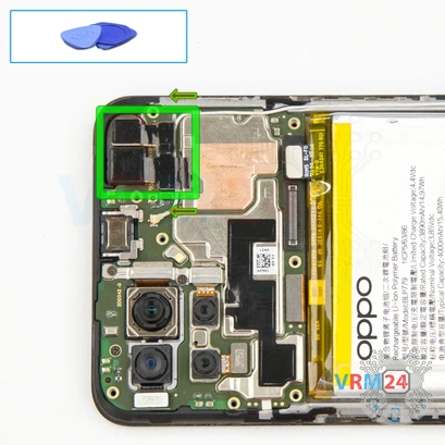How to disassemble Oppo Reno4 Lite, Step 11/1