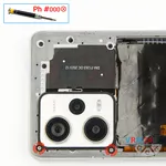 How to disassemble Xiaomi Redmi Note 12 Pro+, Step 4/1