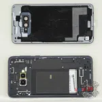 Cómo desmontar Samsung Galaxy S10e SM-G970, Paso 2/2