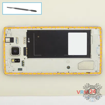 How to disassemble Samsung Galaxy Alpha SM-G850, Step 5/1
