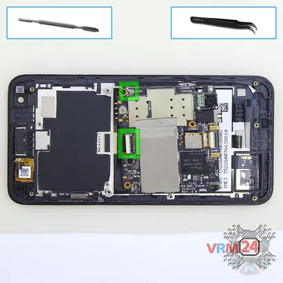 How to disassemble Asus ZenFone C ZC451CG, Step 12/1
