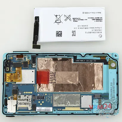 How to disassemble Sony Xperia GO, Step 5/2