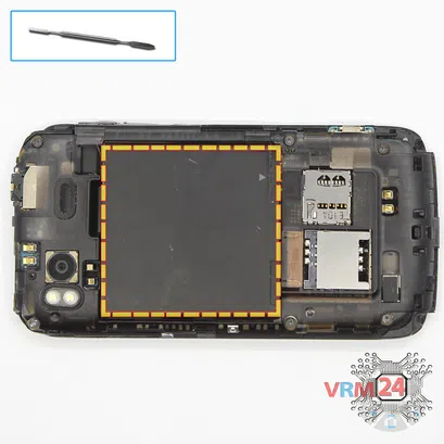 How to disassemble HTC Sensation XE, Step 2/1