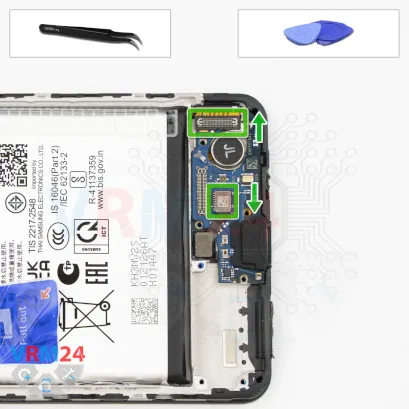 How to disassemble Samsung Galaxy M55 SM-M556, Step 11/1