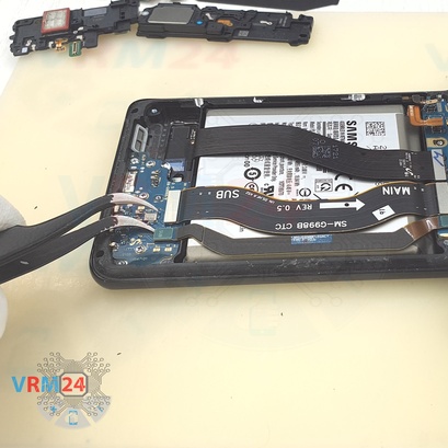 How to disassemble Samsung Galaxy S21 Ultra SM-G998, Step 11/3