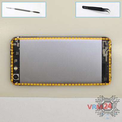 How to disassemble ZTE Blade V6, Step 4/1