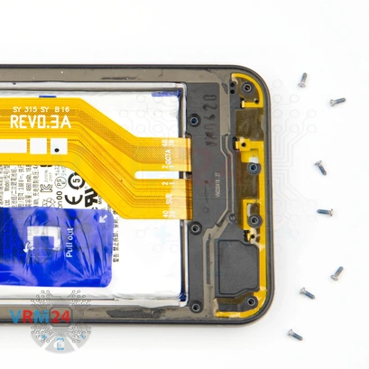 Como desmontar Samsung Galaxy A24 SM-A245 por si mesmo, Passo 4/3