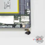 Como desmontar Huawei MediaPad T3 (10'') por si mesmo, Passo 7/2