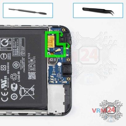 How to disassemble Asus ZenFone Max Pro (M2) ZB631KL, Step 12/1