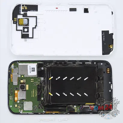 How to disassemble Alcatel OT POP C9 7047D, Step 1/2